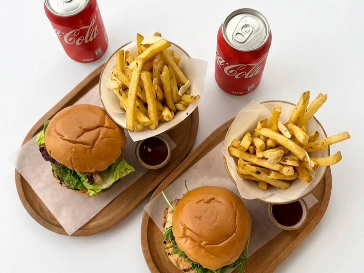 Burger Meal For 2