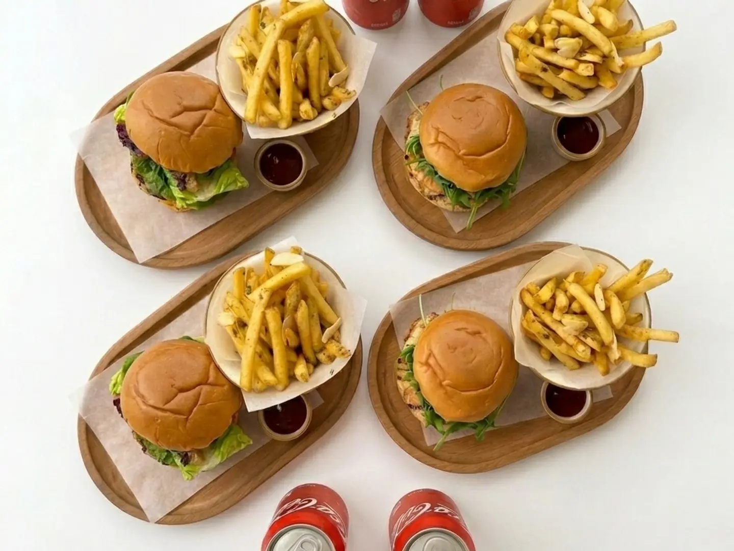 Burger Meal For 4