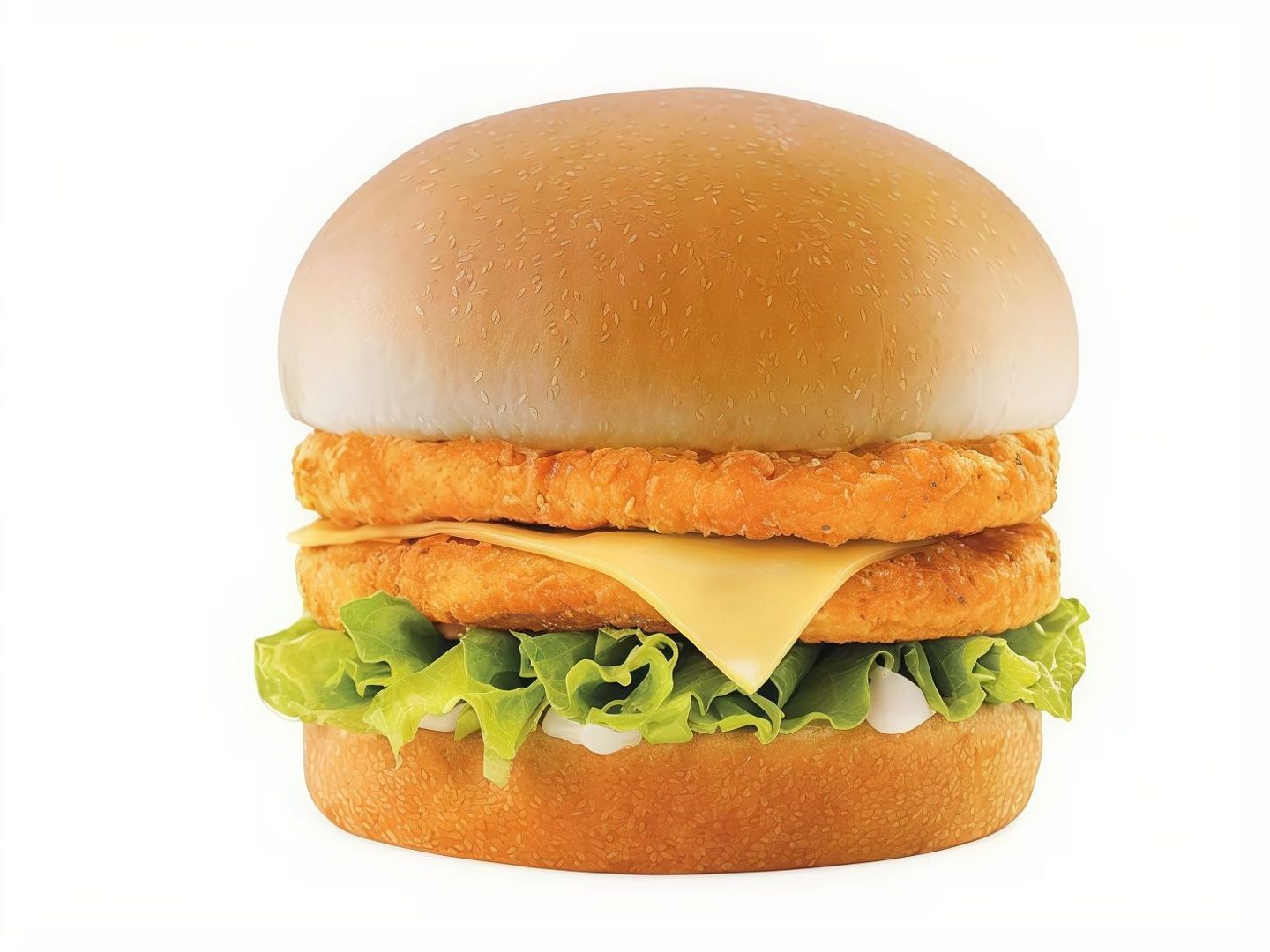 Double Chicken Burger