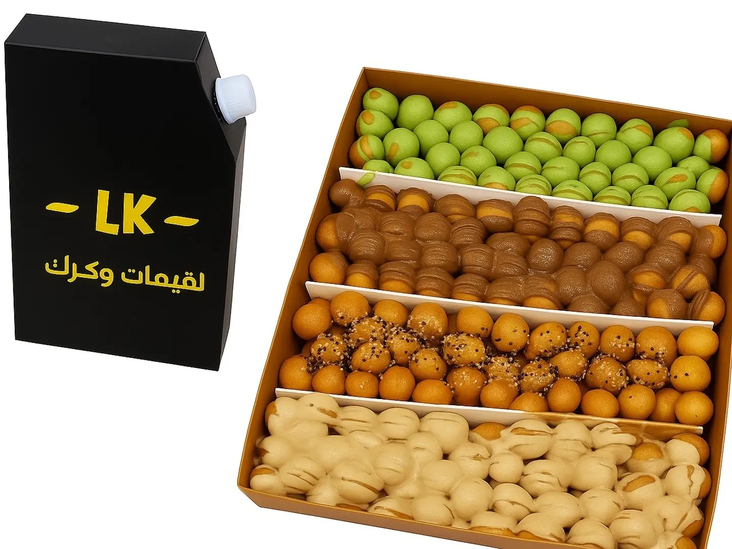 بكس مشكل لقيمات مع بكس كرك 1 لتر