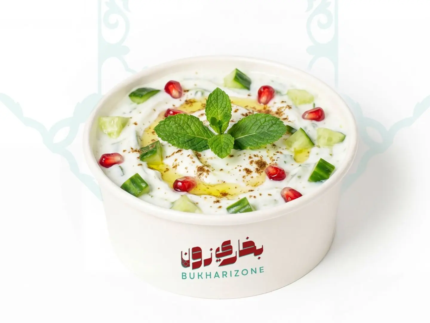 سطلة خيار باللبن