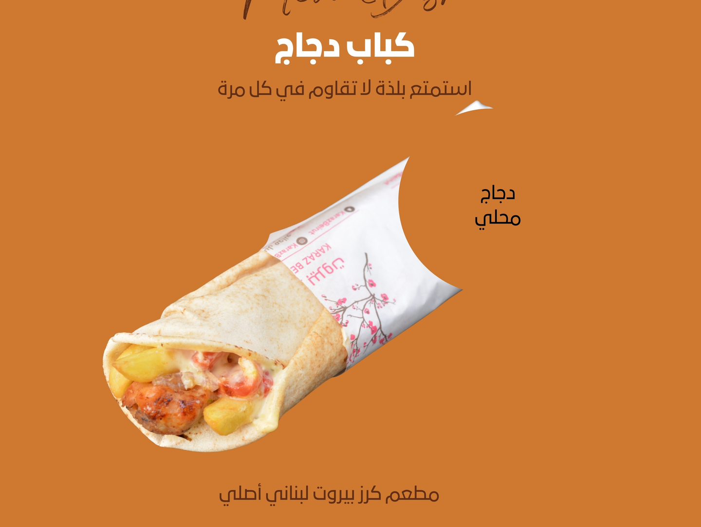 كباب دجاج