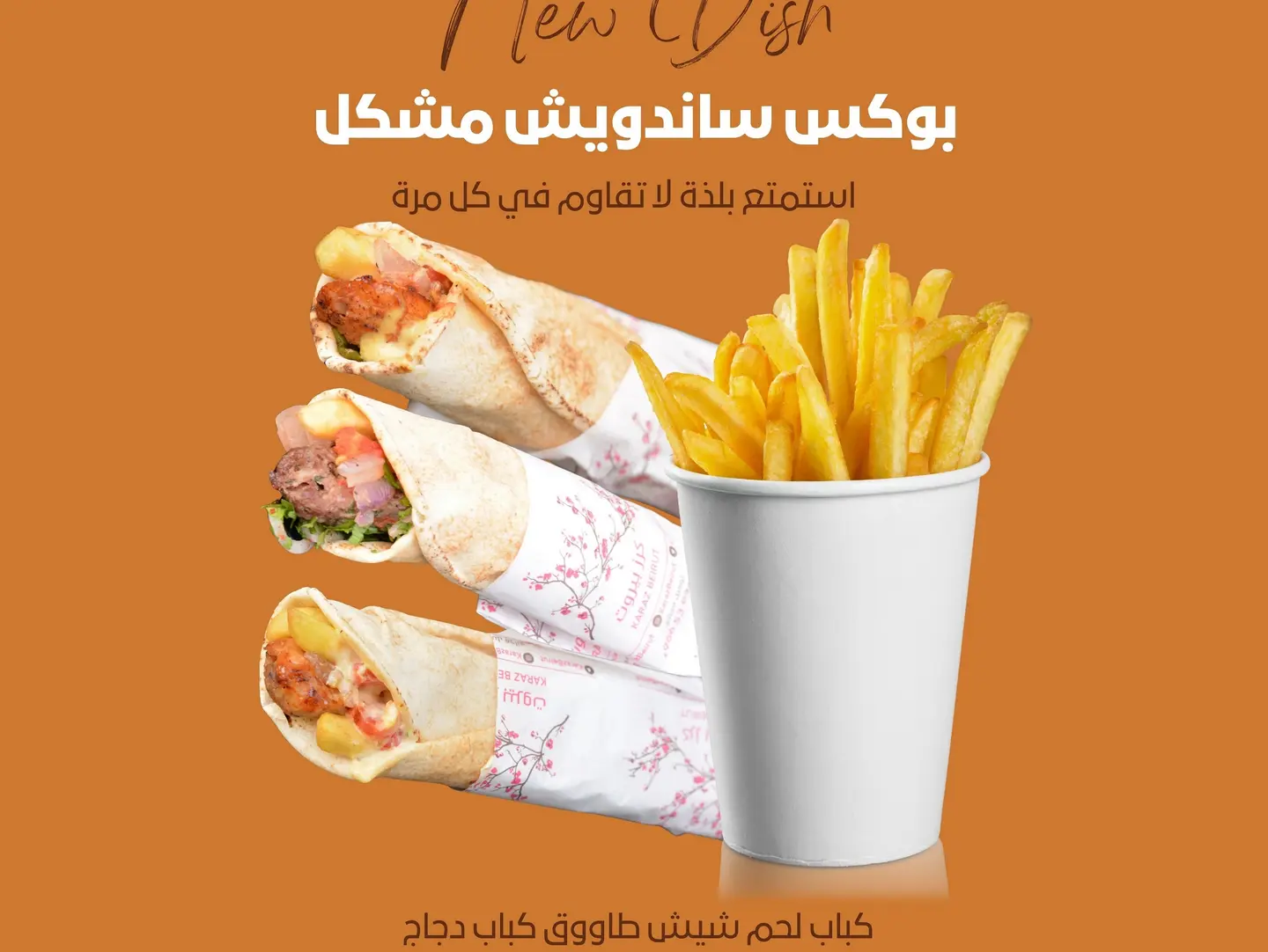 عرض سندوتش مشكل