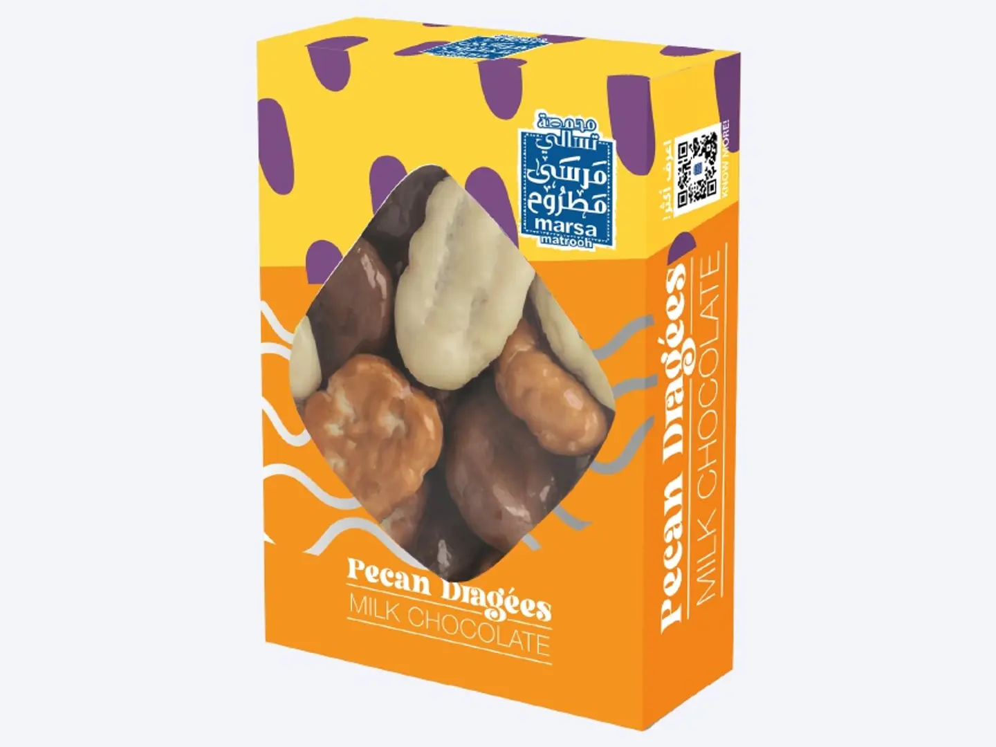 Milk Chocolate Pecan Dragee Box 350g