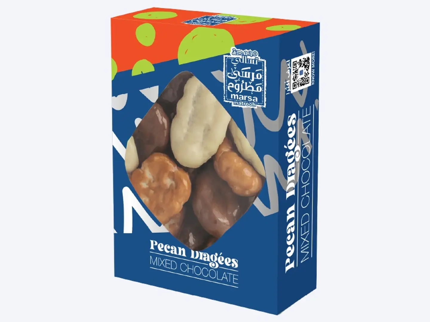 Assorted Chocolate Pecan Dragee Box 350g