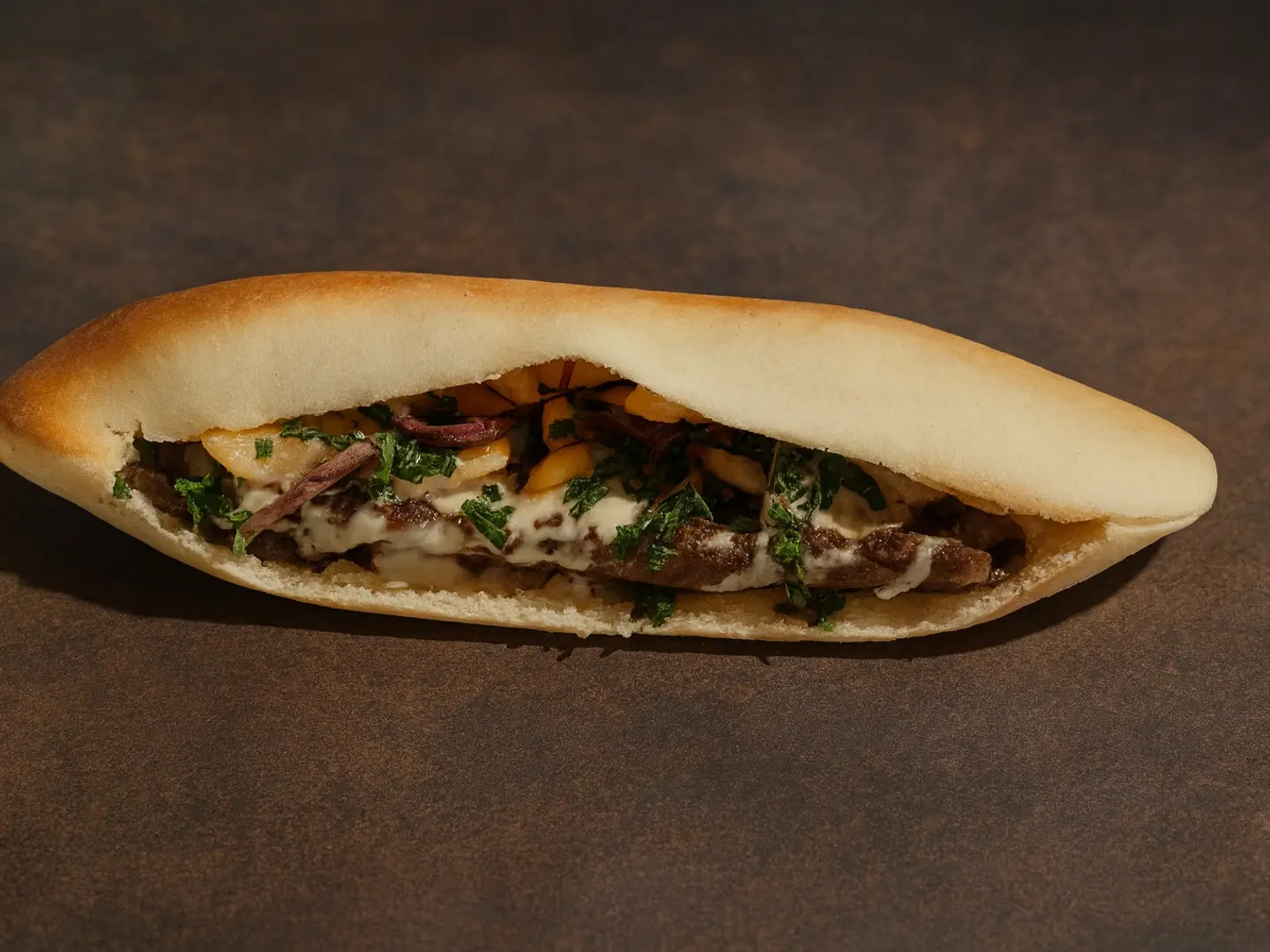 صمون كباب لحم