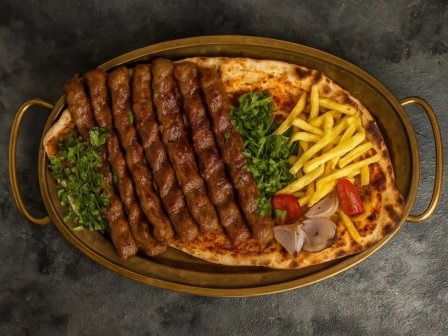 نص كيلو كباب لحم