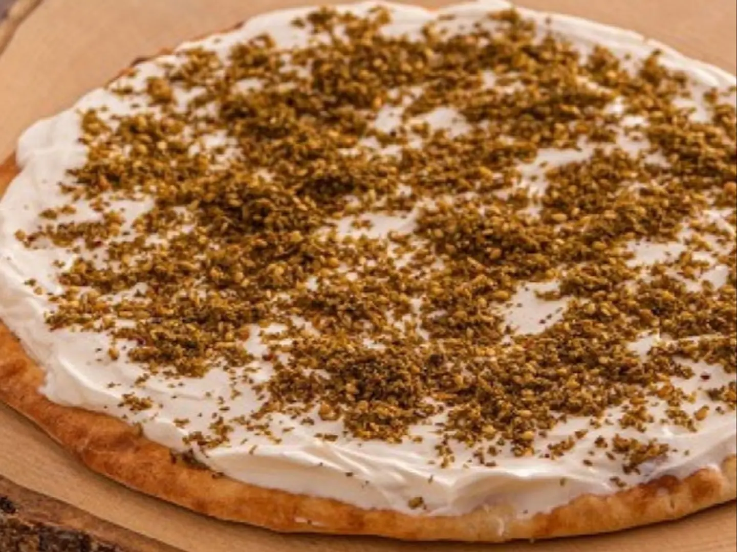 صفيحة لبنة بالزعتر