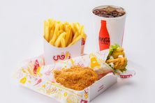 وجبة راب مع قطعة دجاج
