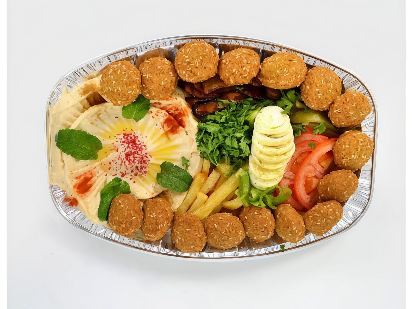 Falafel Hummus
