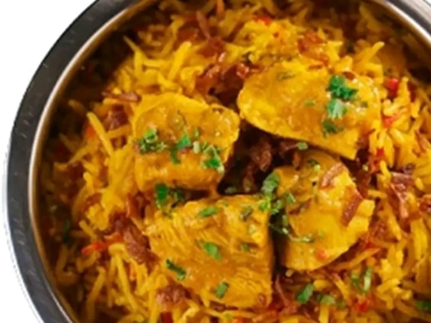 برياني بالدجاج الطازج