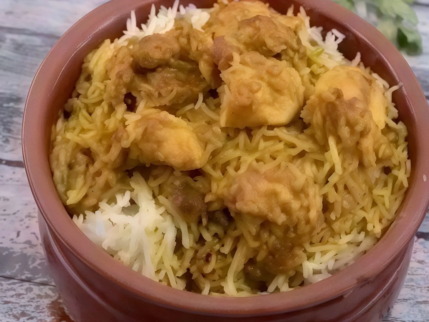 برياني فخار صغير