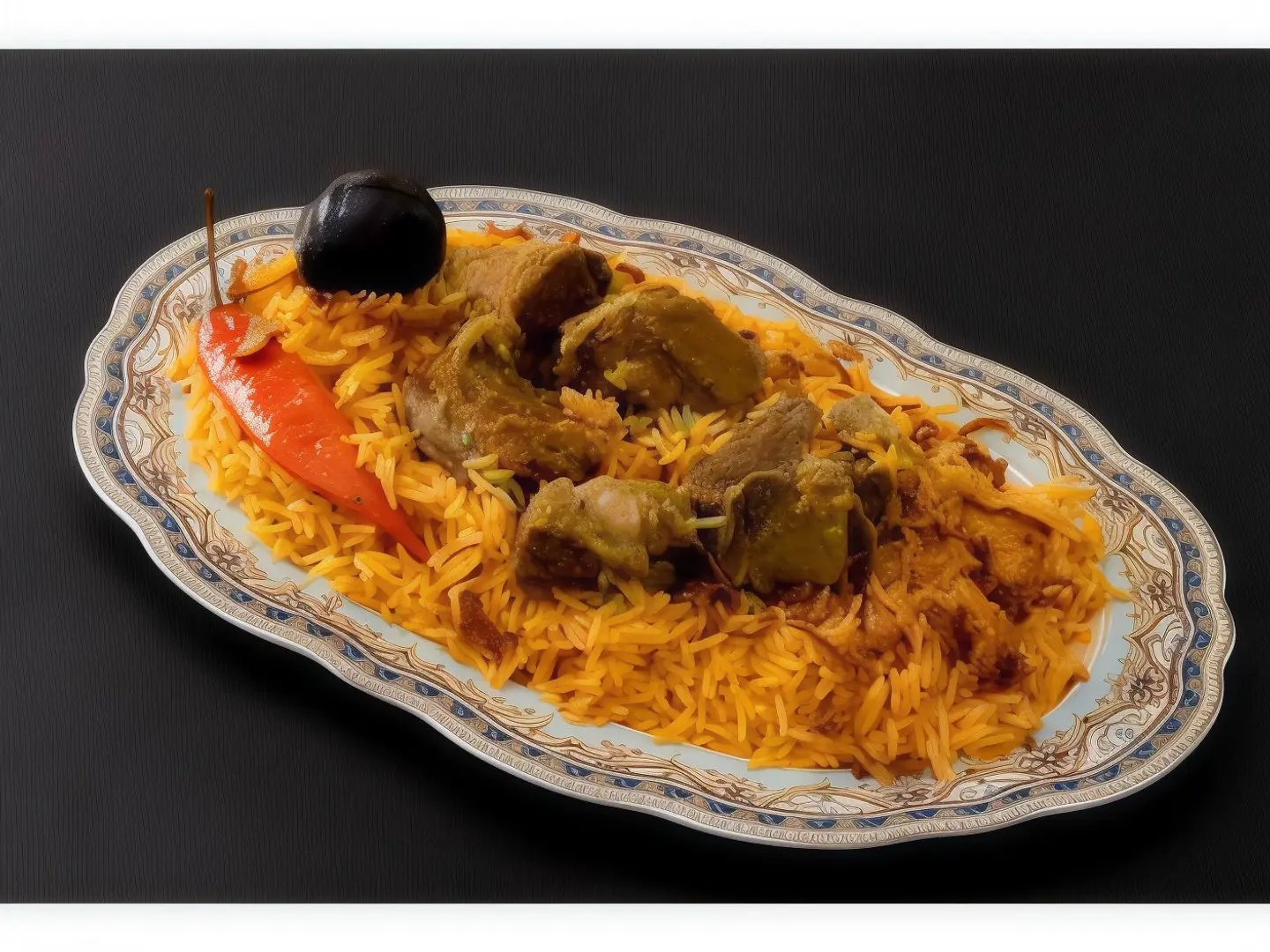 كبسة لحم