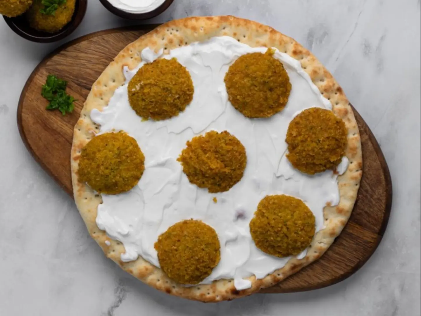 Falafel Labneh