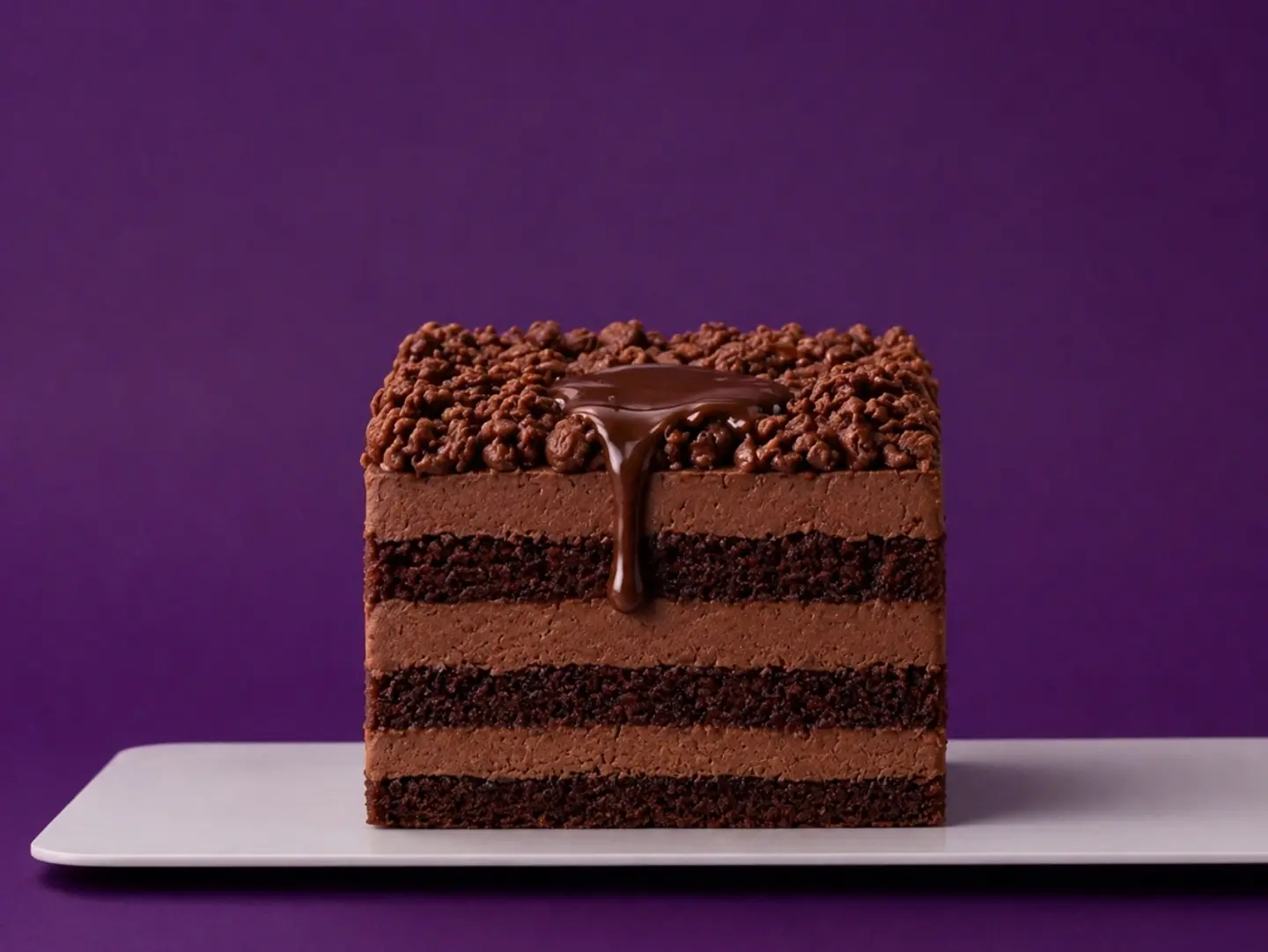 Crunchy Chocolate Cake