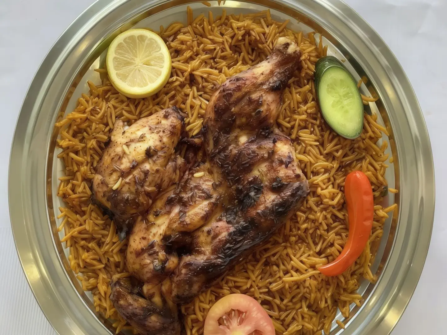 حبة دجاج فحم ارز كابلي