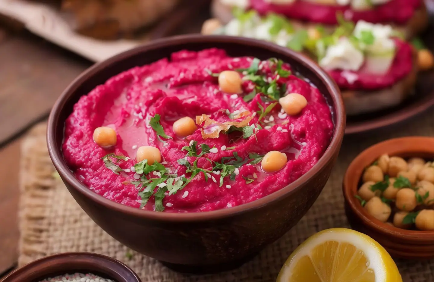 حمص بالشمندر