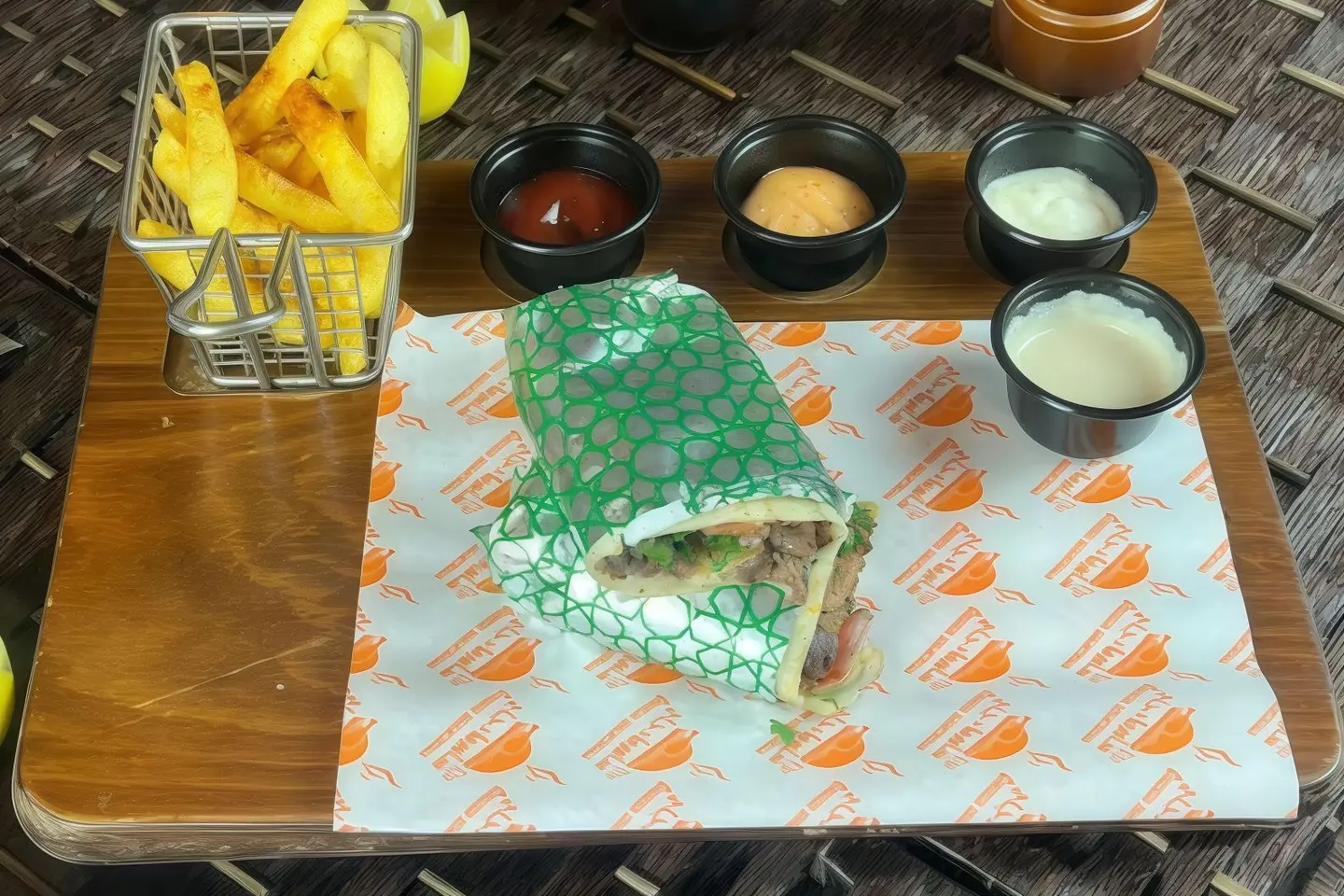 Top Grill Meat Shawarma Meal