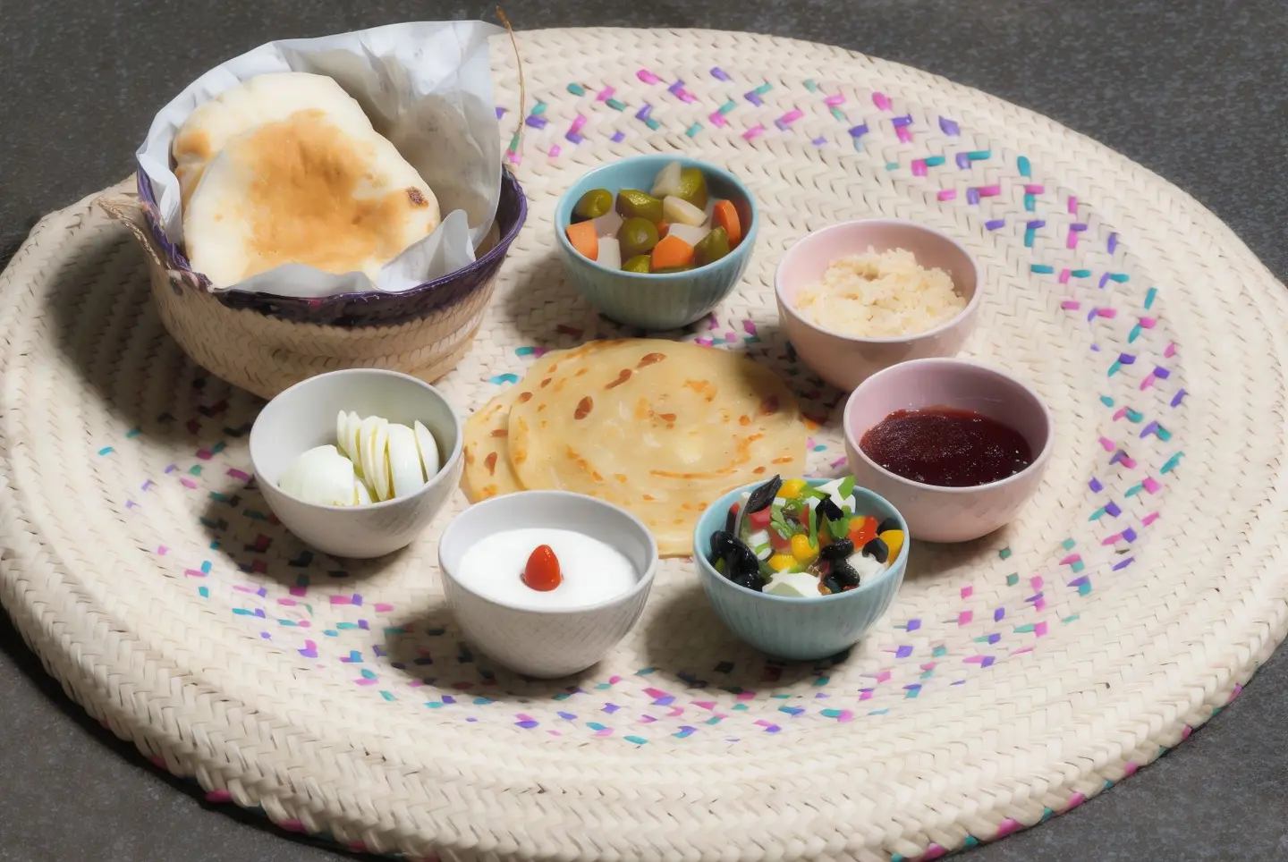 طبق نواشف و براتا