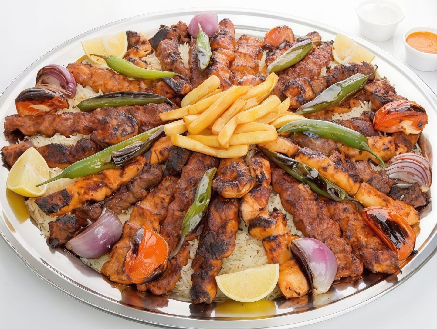 صحن عائلي كبير