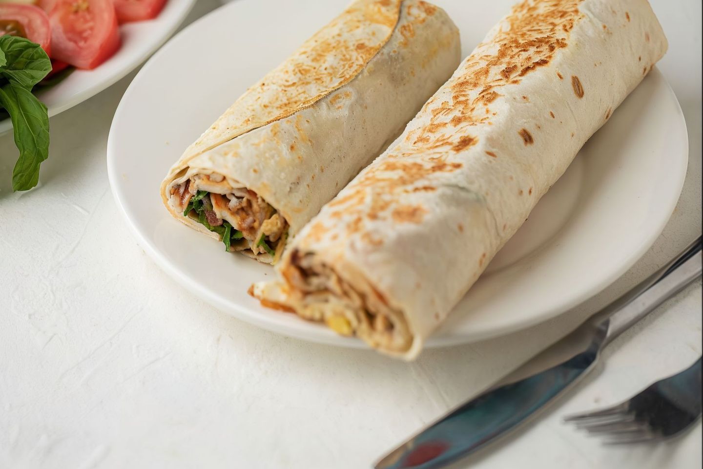 Spicy Cheese Shawarma Sandwich