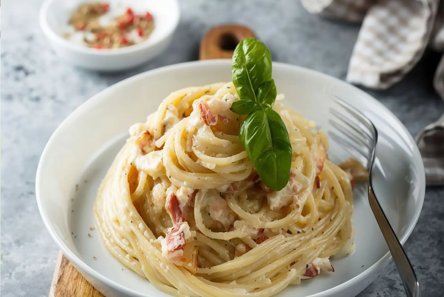 Vegetable White Pasta