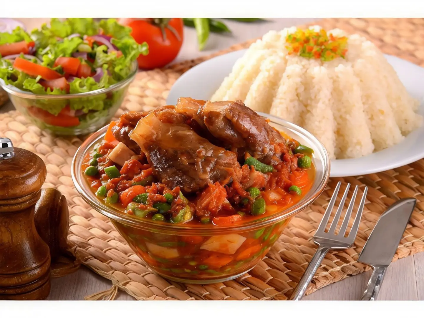 Meat With Vegetable