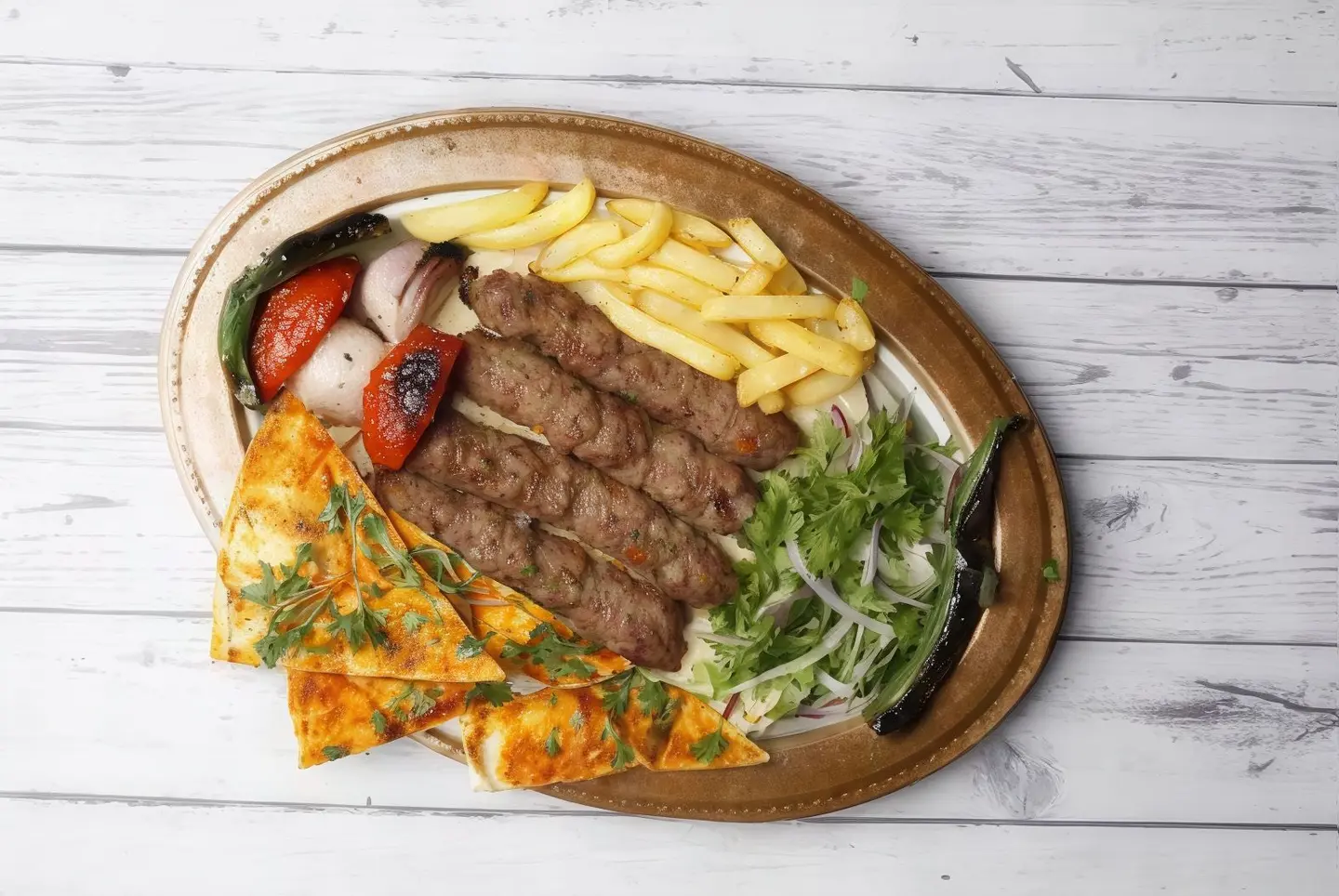 Meat Kebab - For One Person