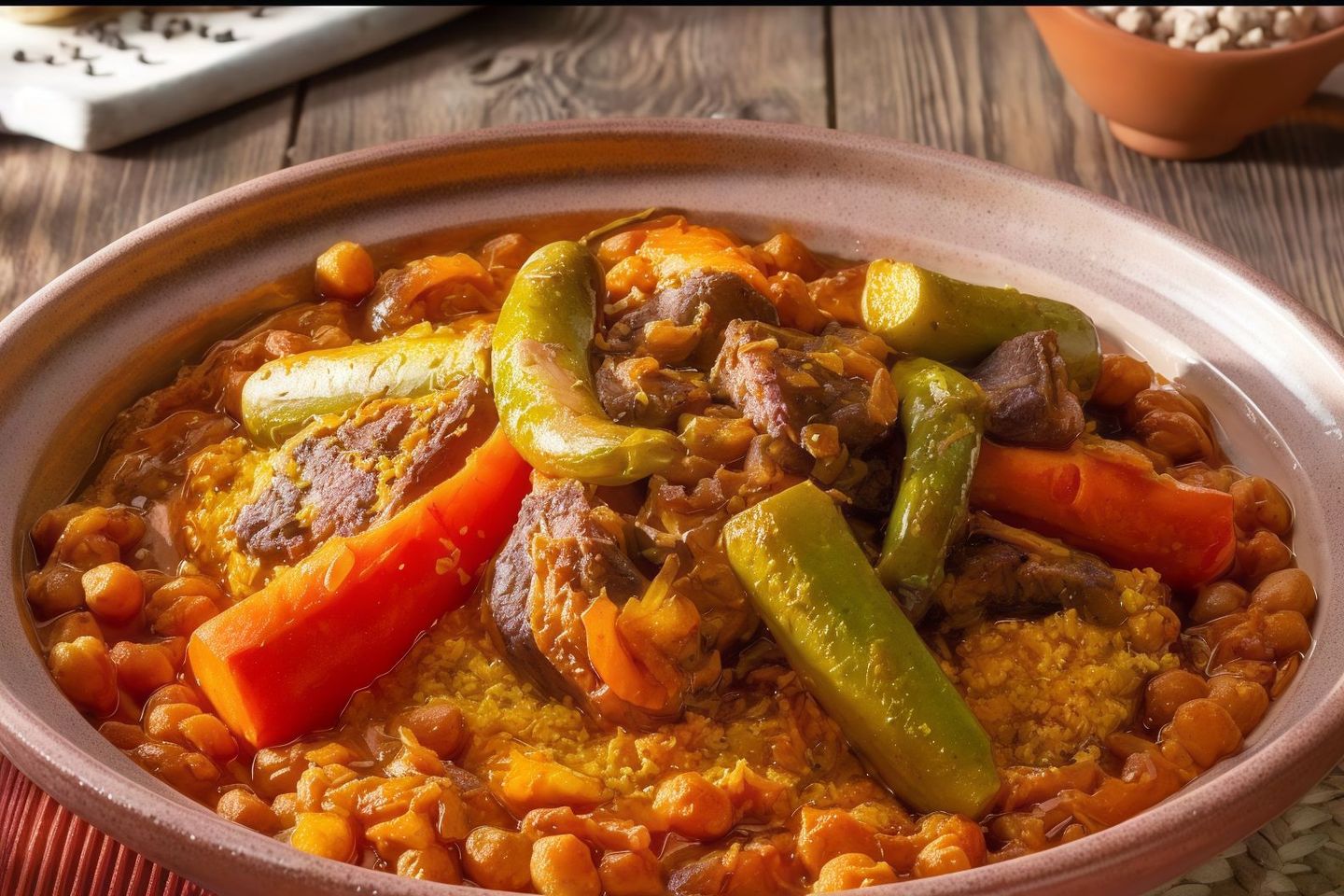 كسكسي رويال باللحم والخضار