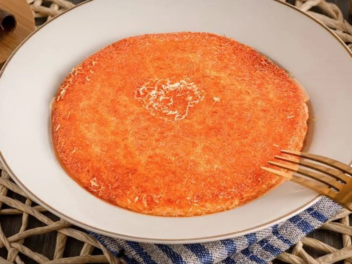 كنافة بالقشطة