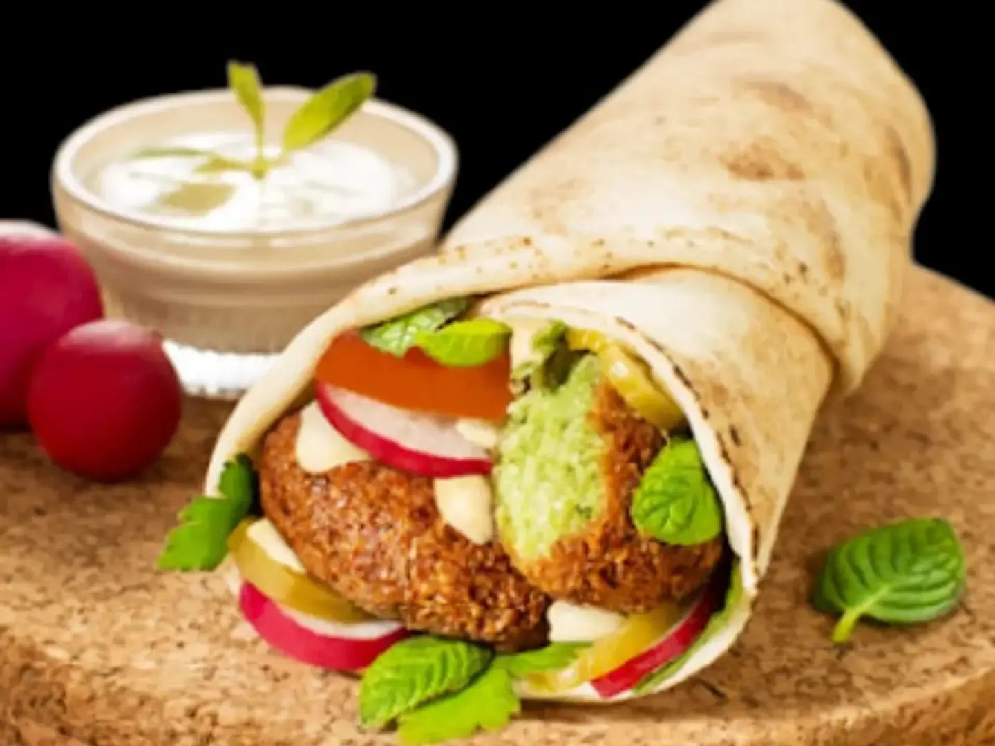 فلافل لبنة