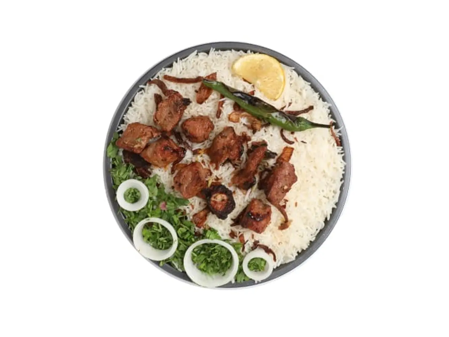 اوصال لحم مع الرز