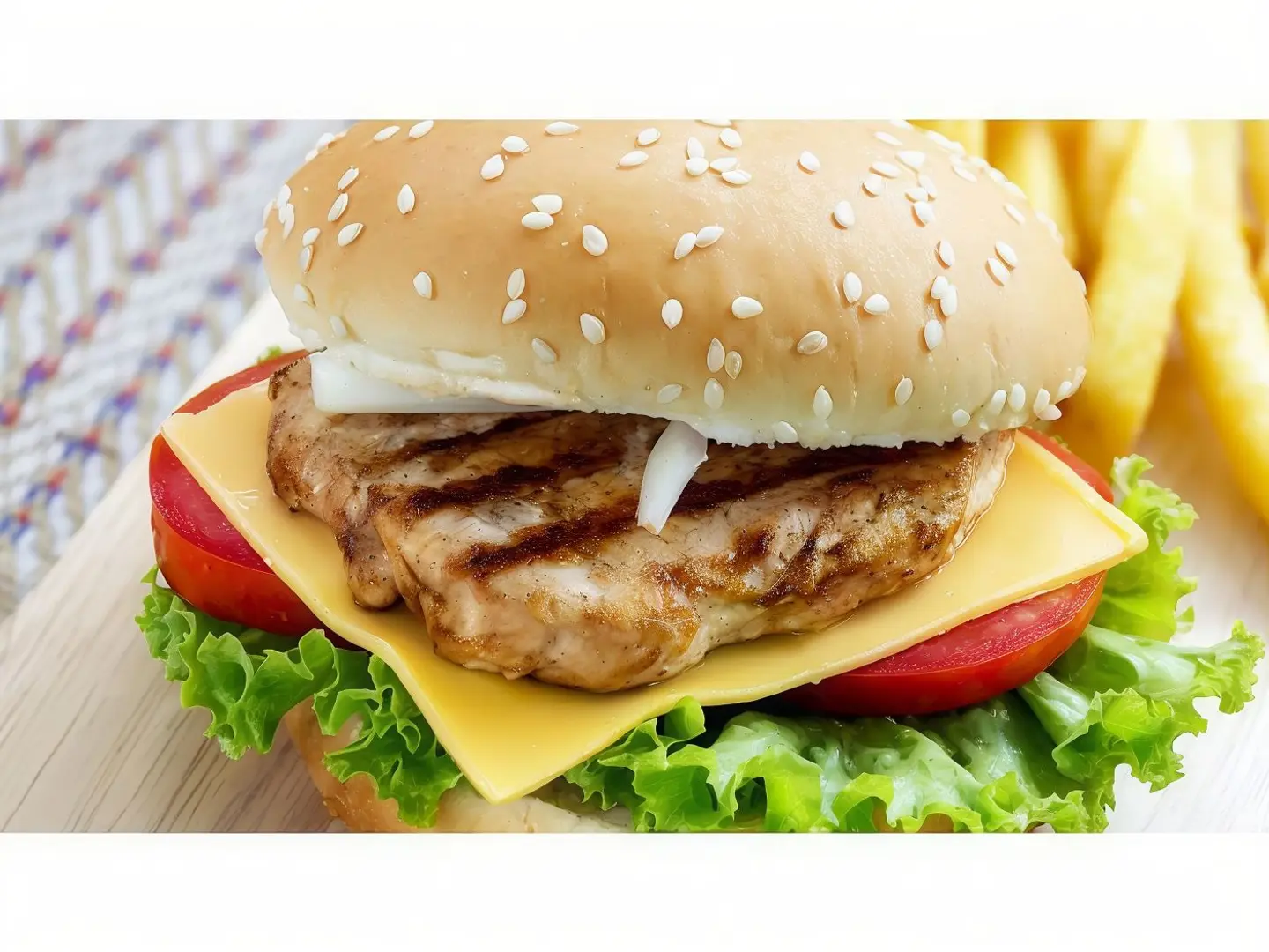 Grilled Breast Chicken Meal