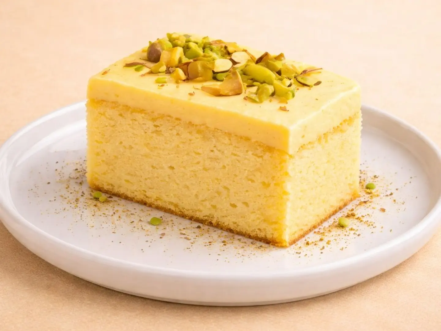 كعكة الزعفران
