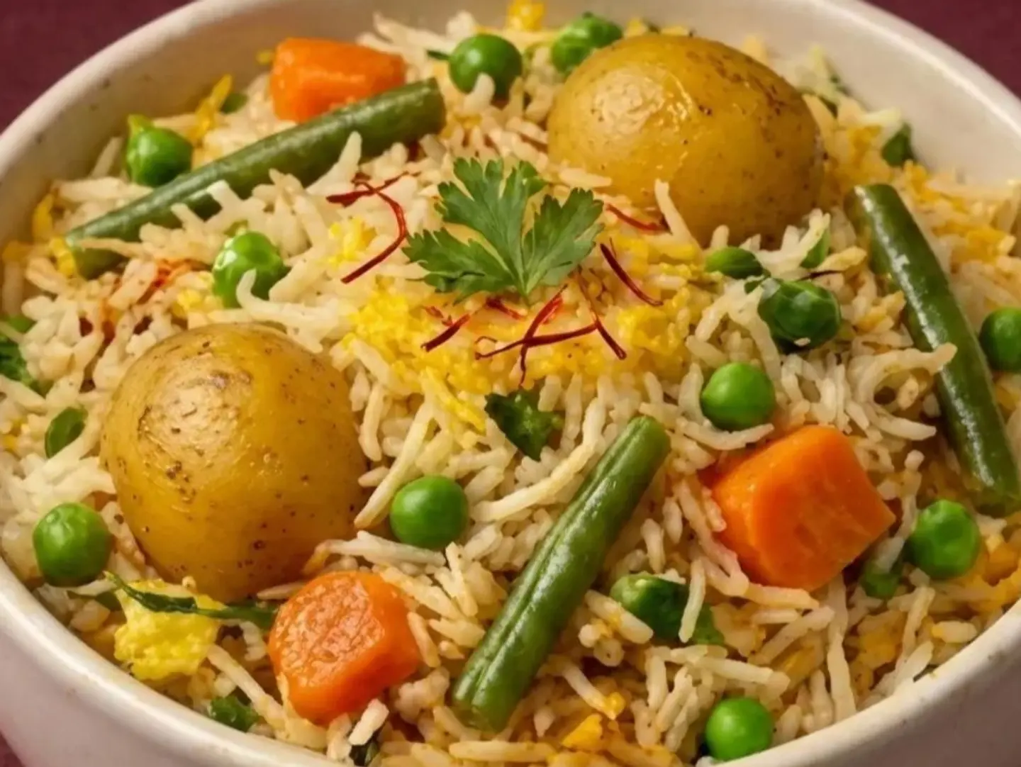 Vegetable Dum Biryani