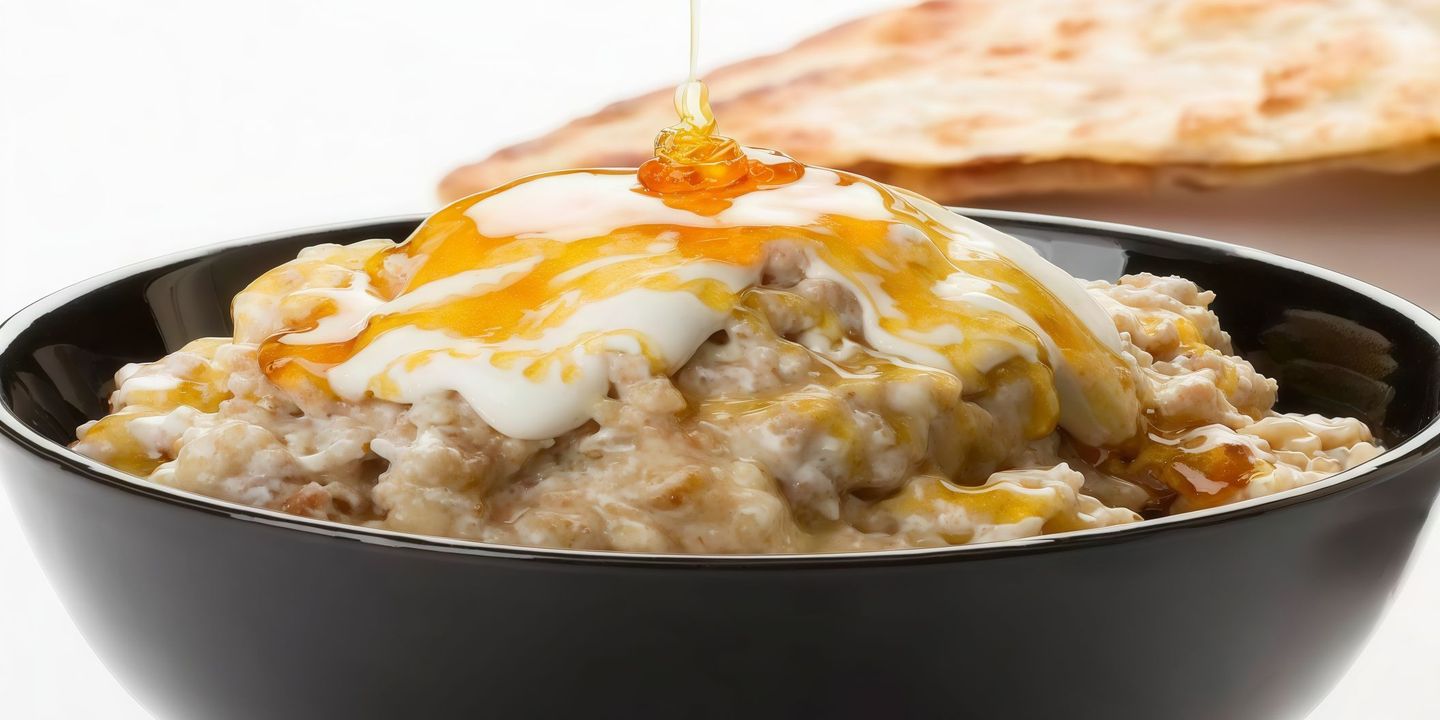 Cream  Masoub With Honey