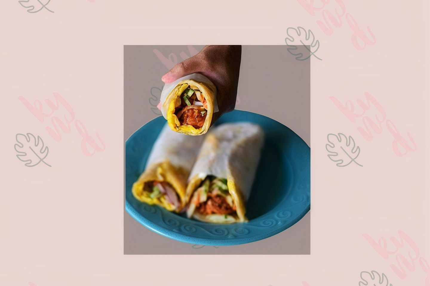 Vegan Tikka Wrap