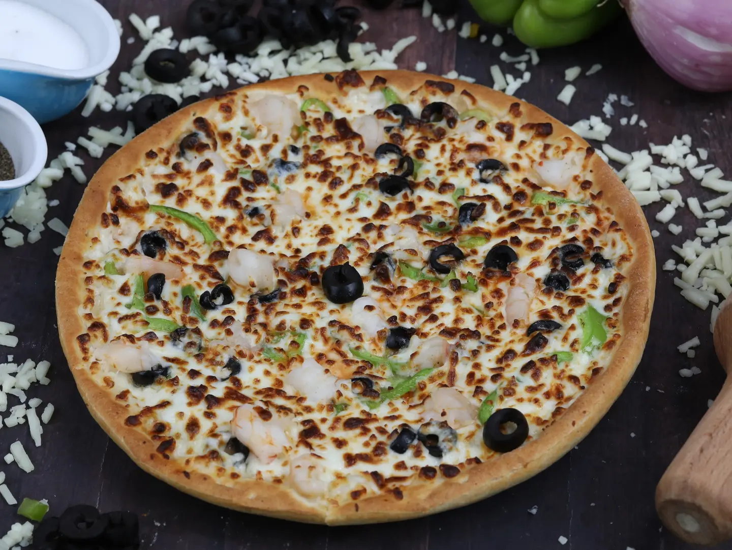 Shrimp Pizza - Small