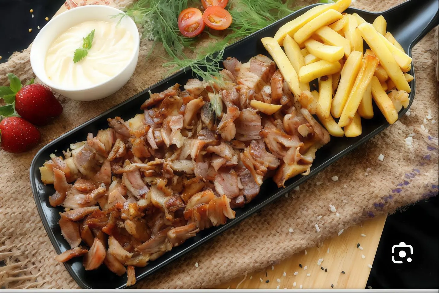 Meat Shawarma Plate