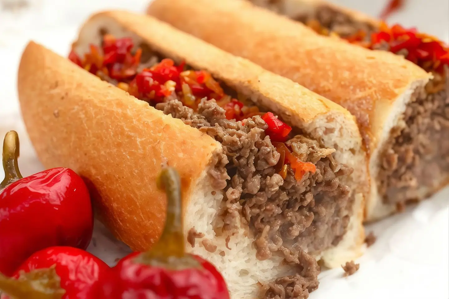 Ground Beef Sandwich