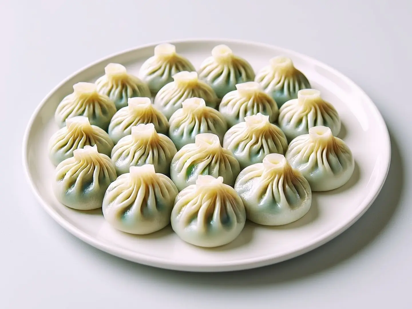 Large Meat Mantou Plate