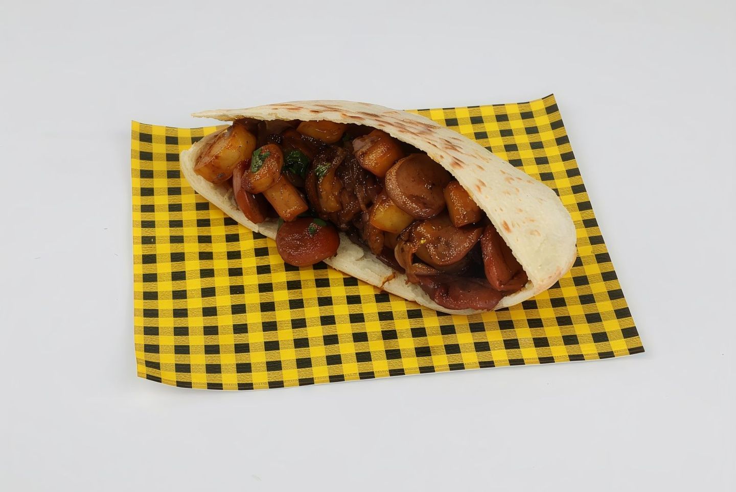Hamsa Hotdog&Potatoes Sandwich