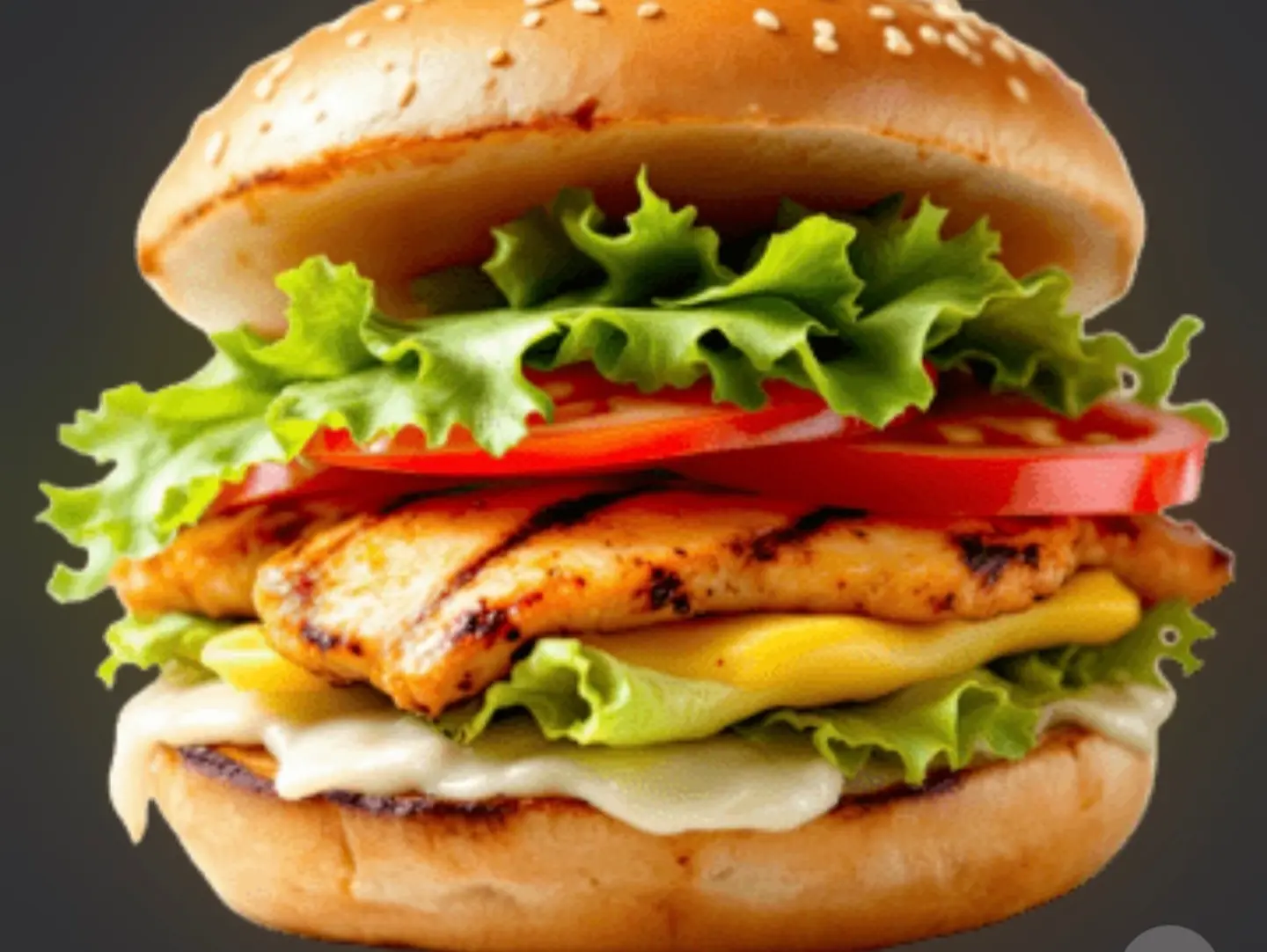 Grilled Chicken Burger
