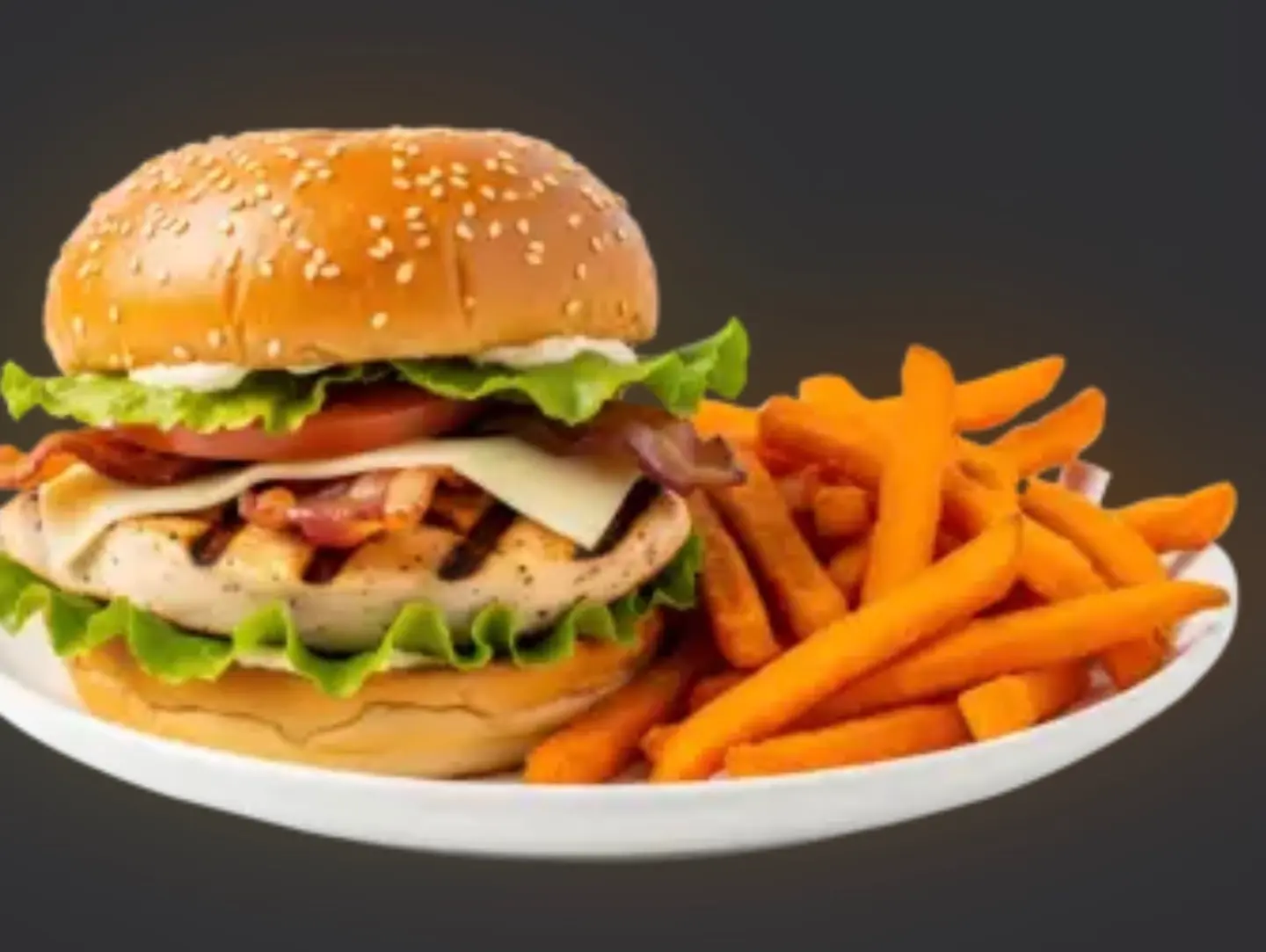 Grilled Chicken Burger