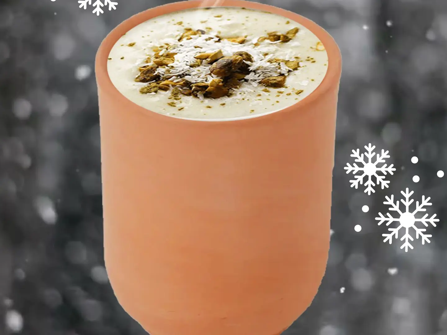 مشروب سحلب كوب فخار