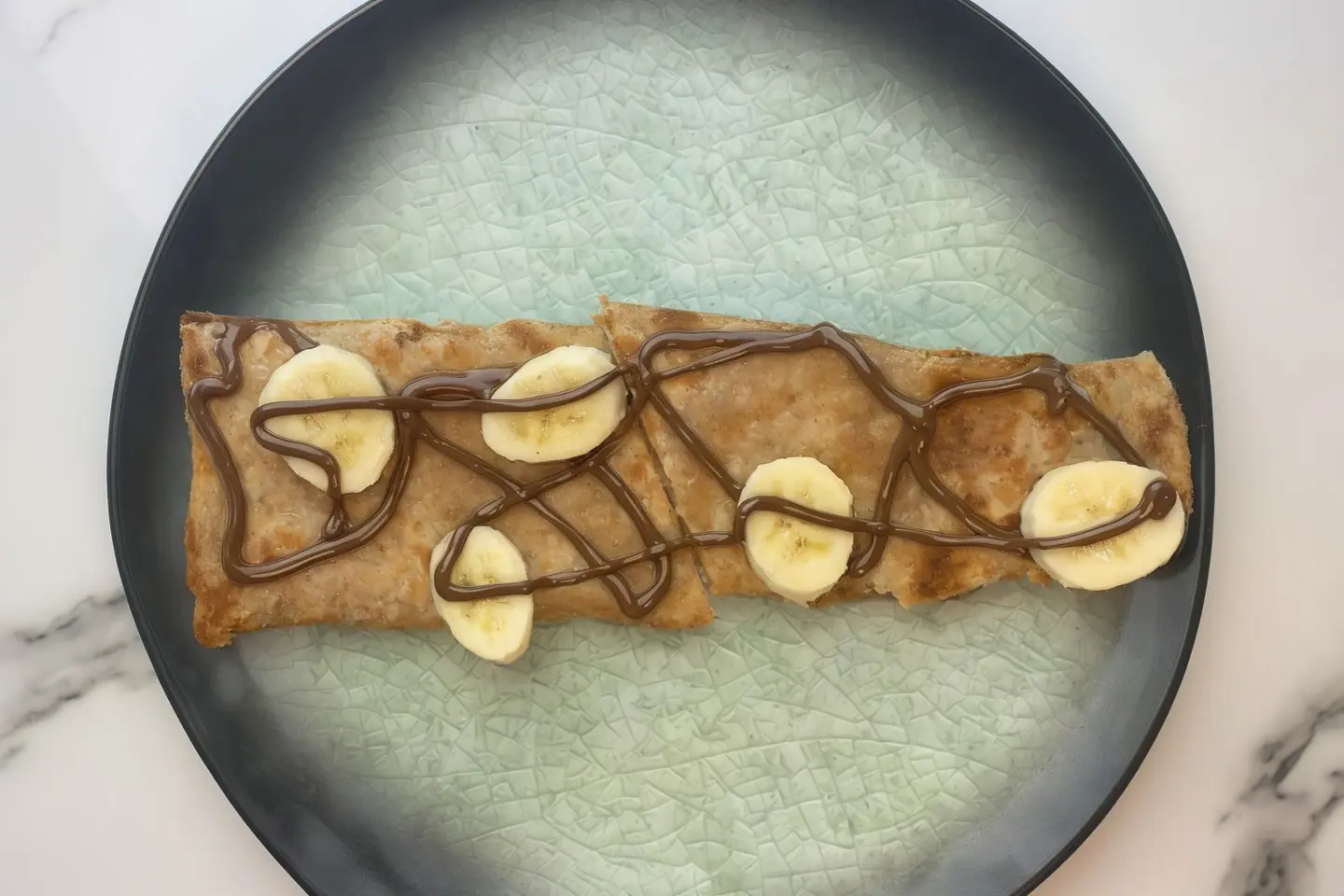Banana Pie With Nutella
