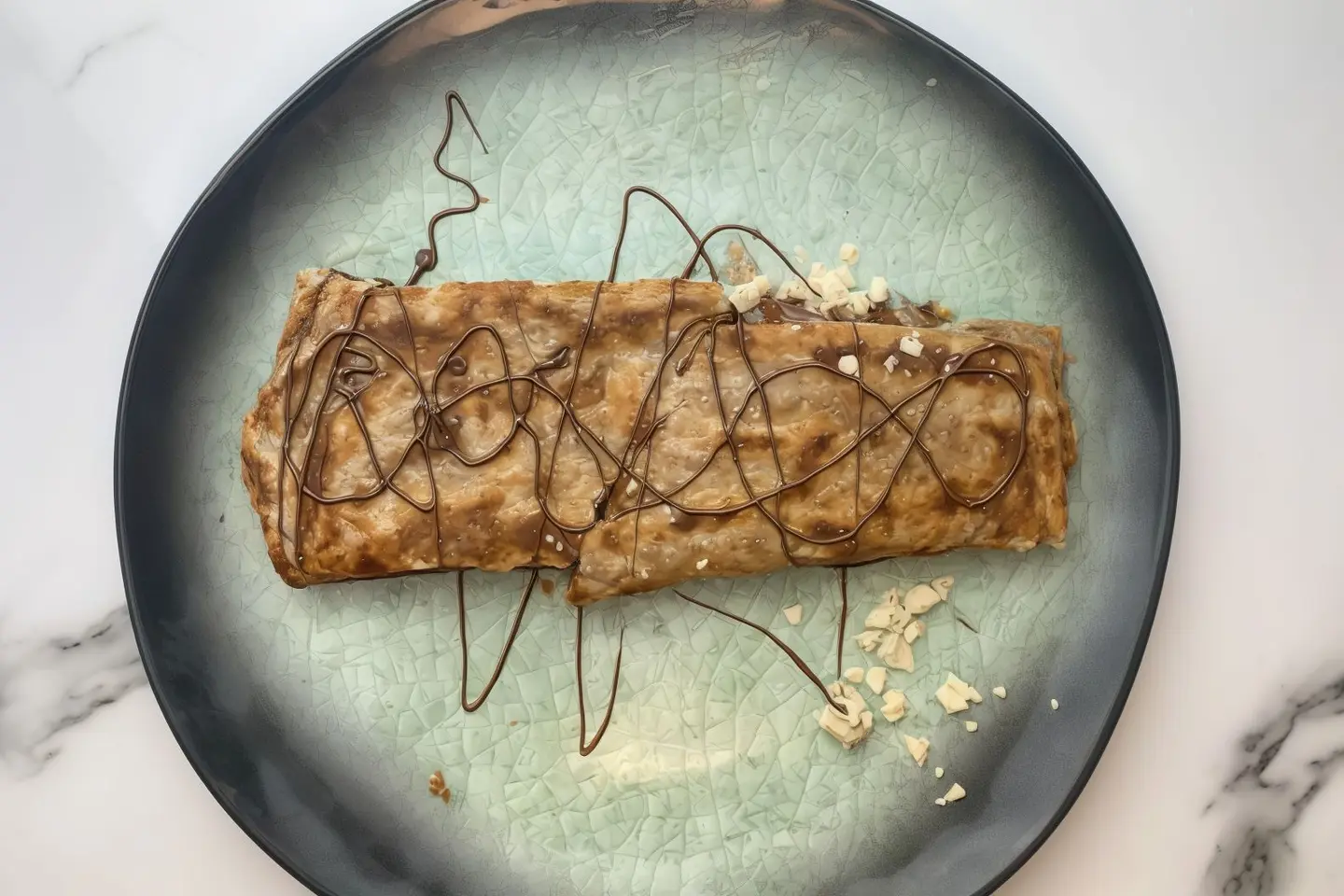 Chocolate Tahini Pie