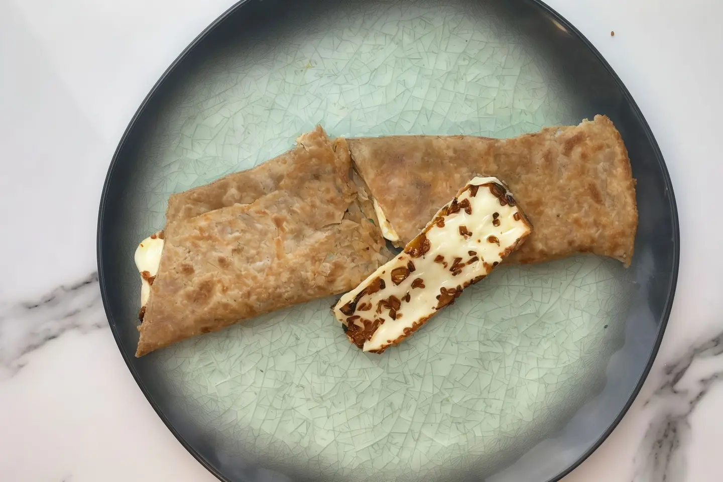 Akkawi Cheese And Eggs Pie