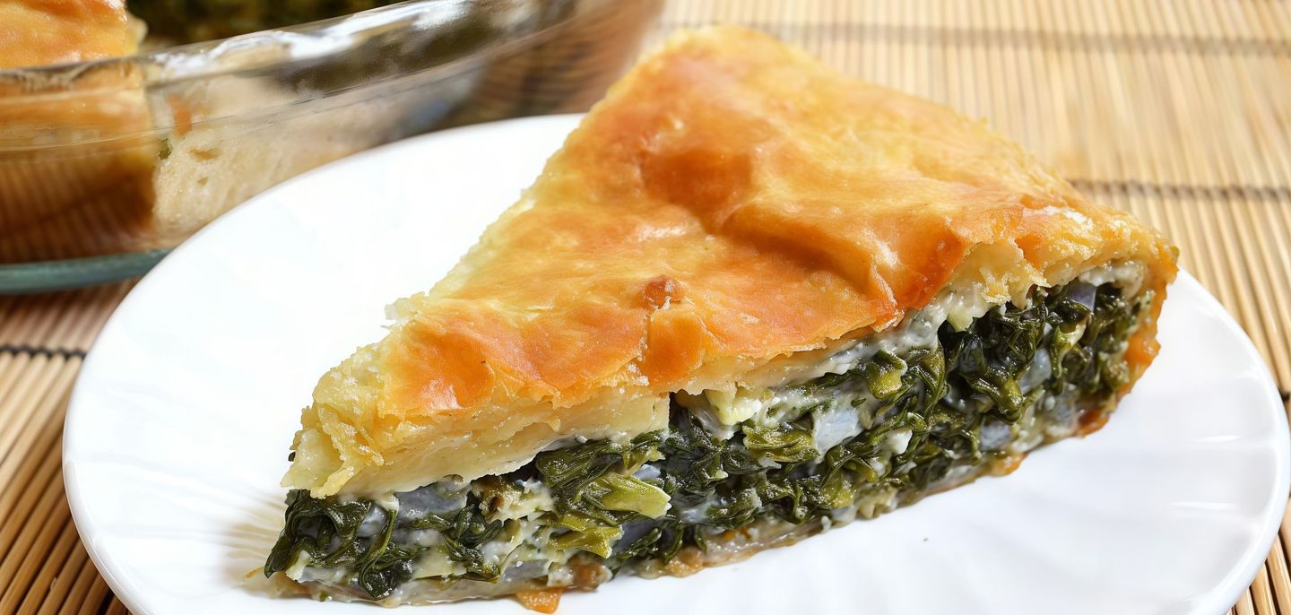 فطيرة سبانخ بالجبن
