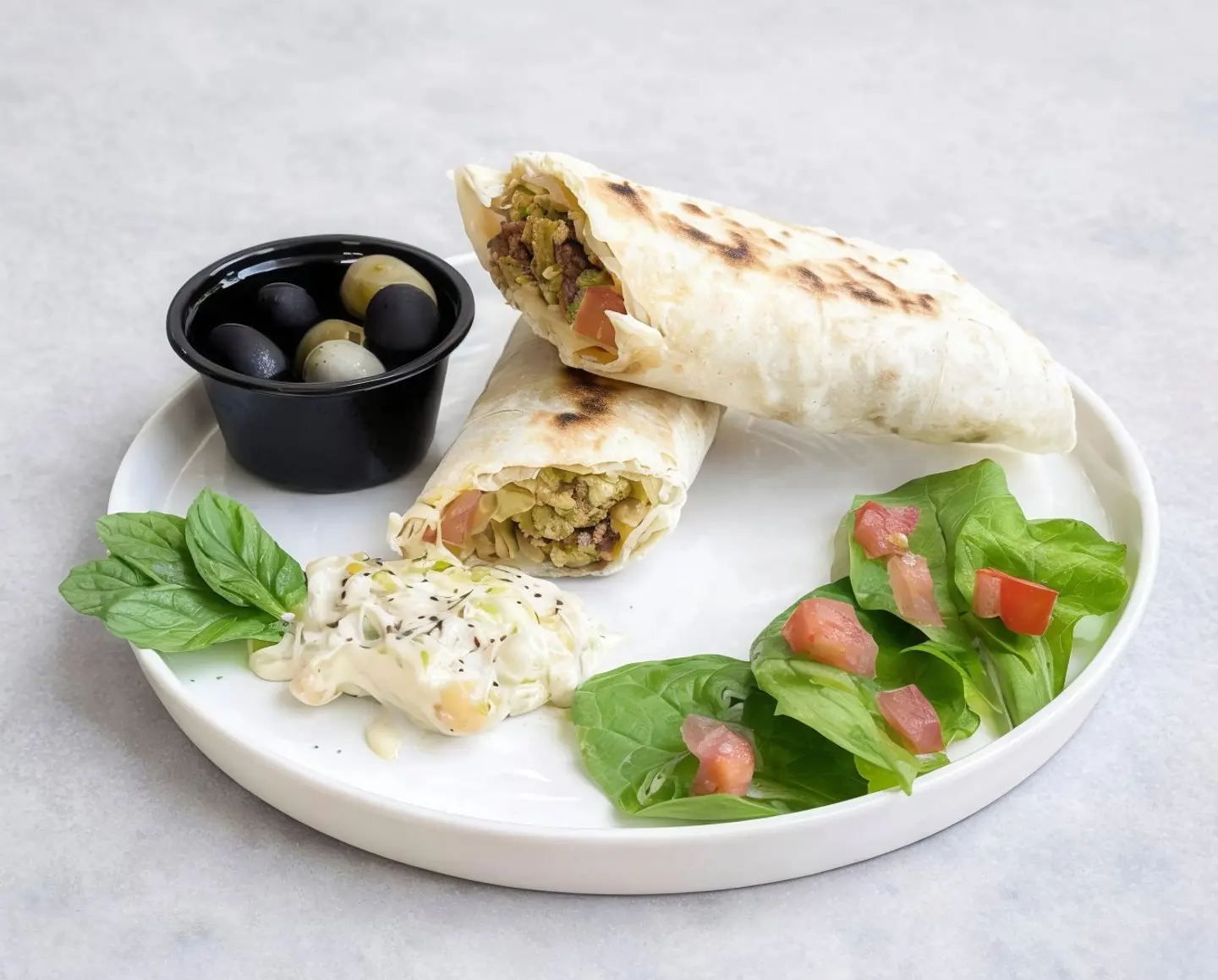 Wrap Falafel Sandwich